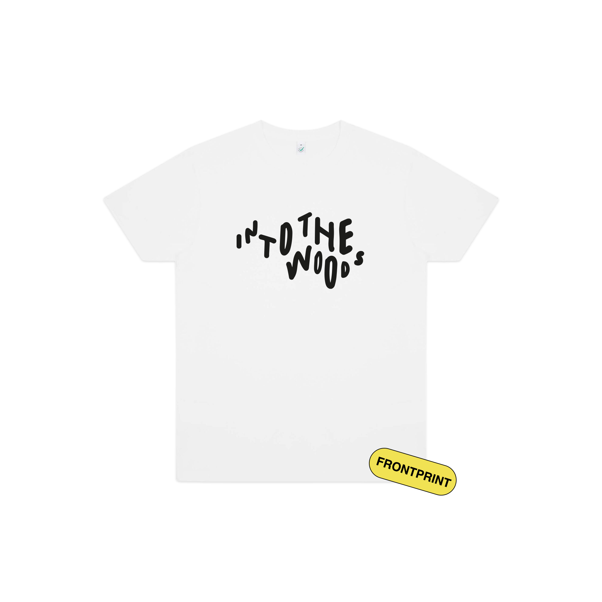 Pre-Order Into The Woods T-shirt "Zwart Logo"