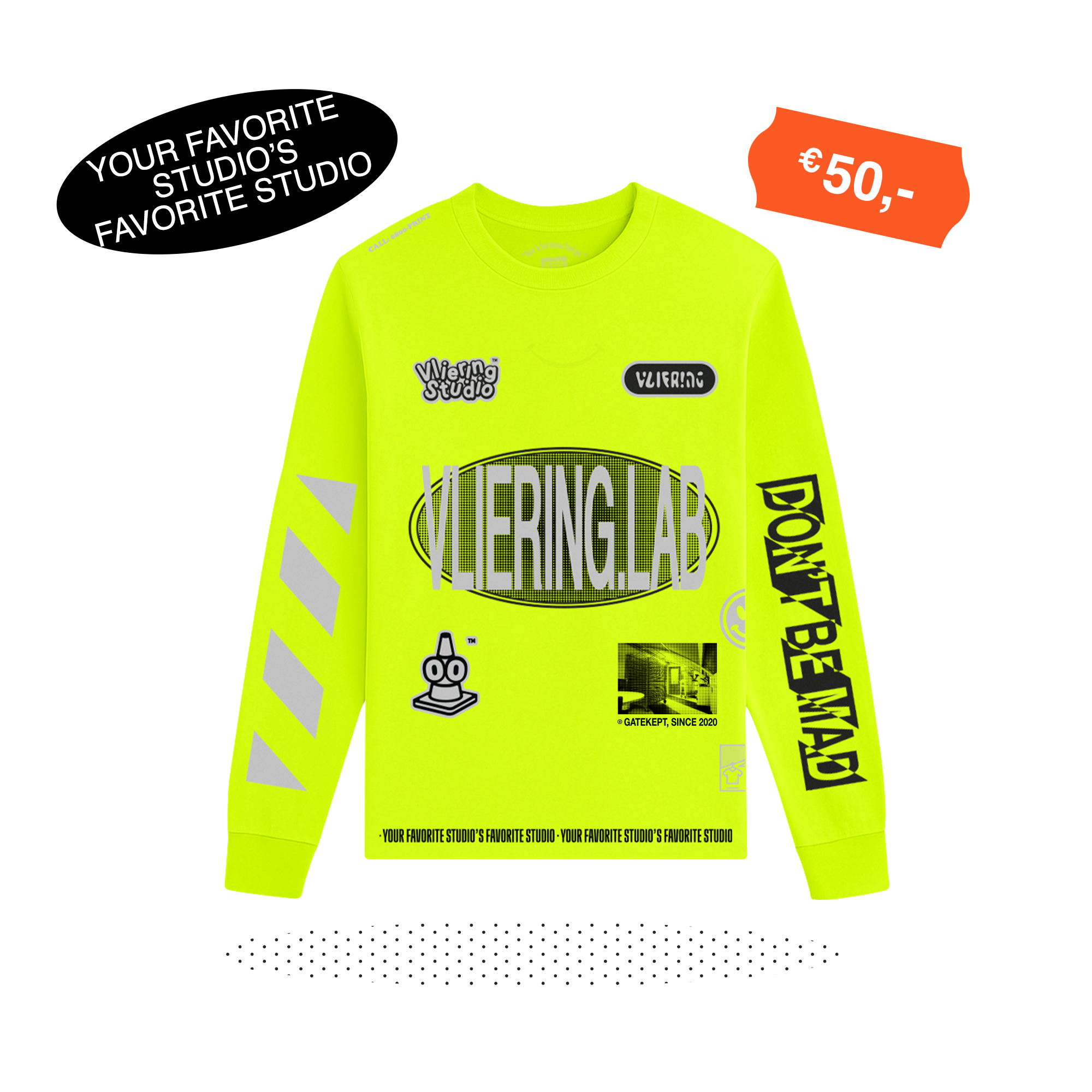 Long Sleeve "Fluor Green"
