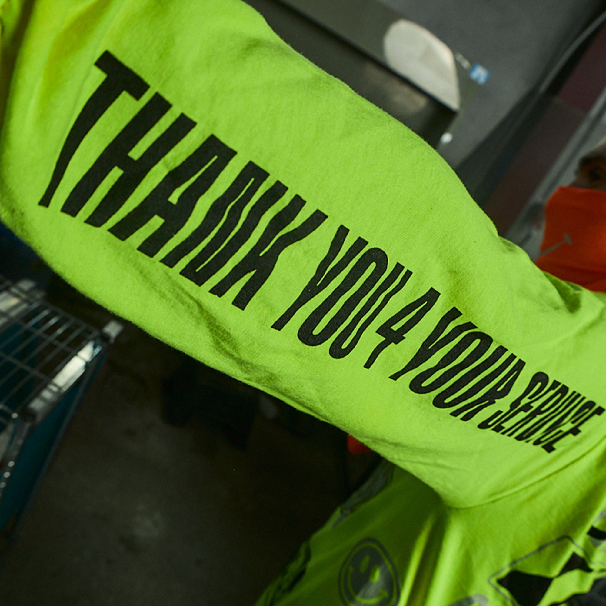 Long Sleeve "Fluor Green"