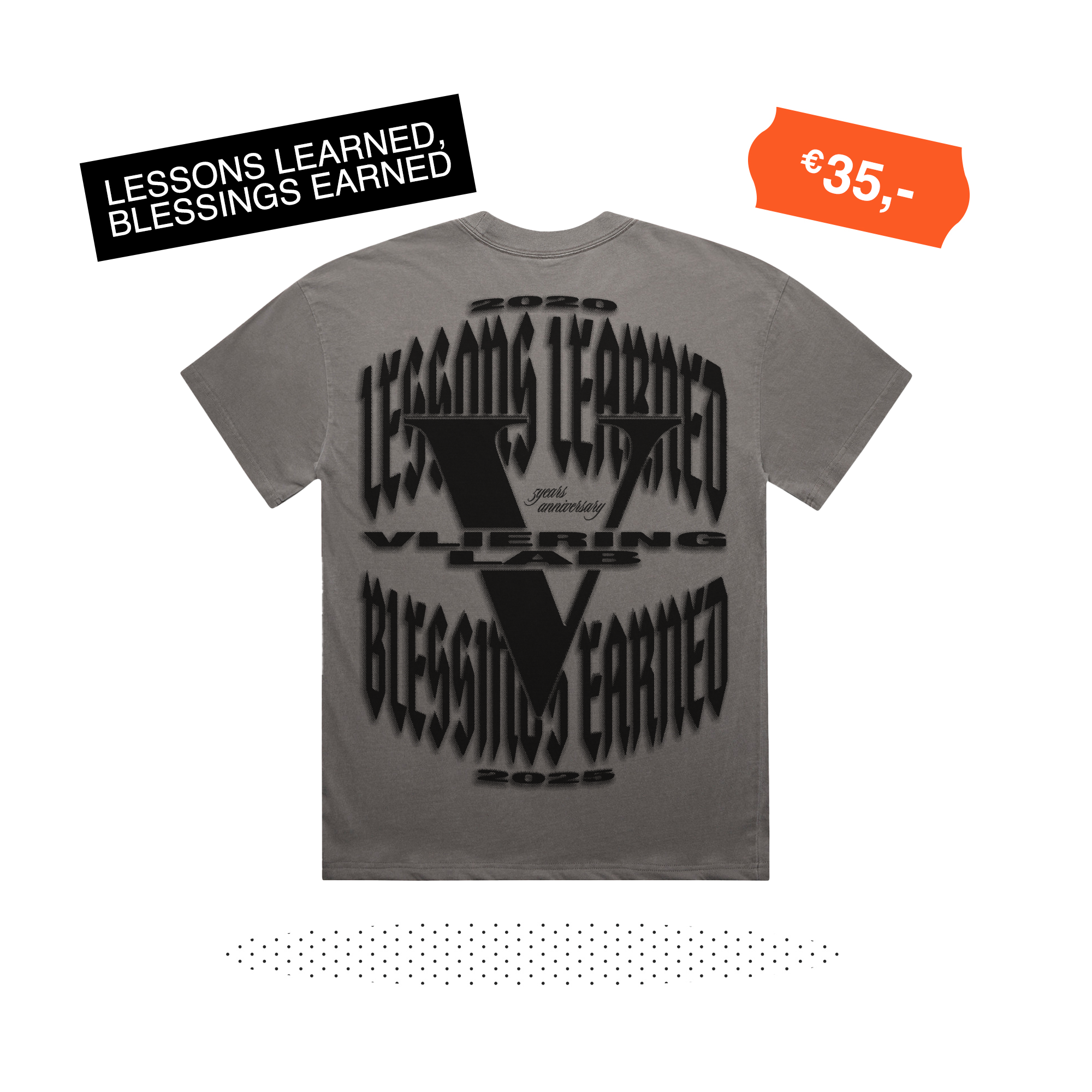 T-shirt "5 Years Anniversary"