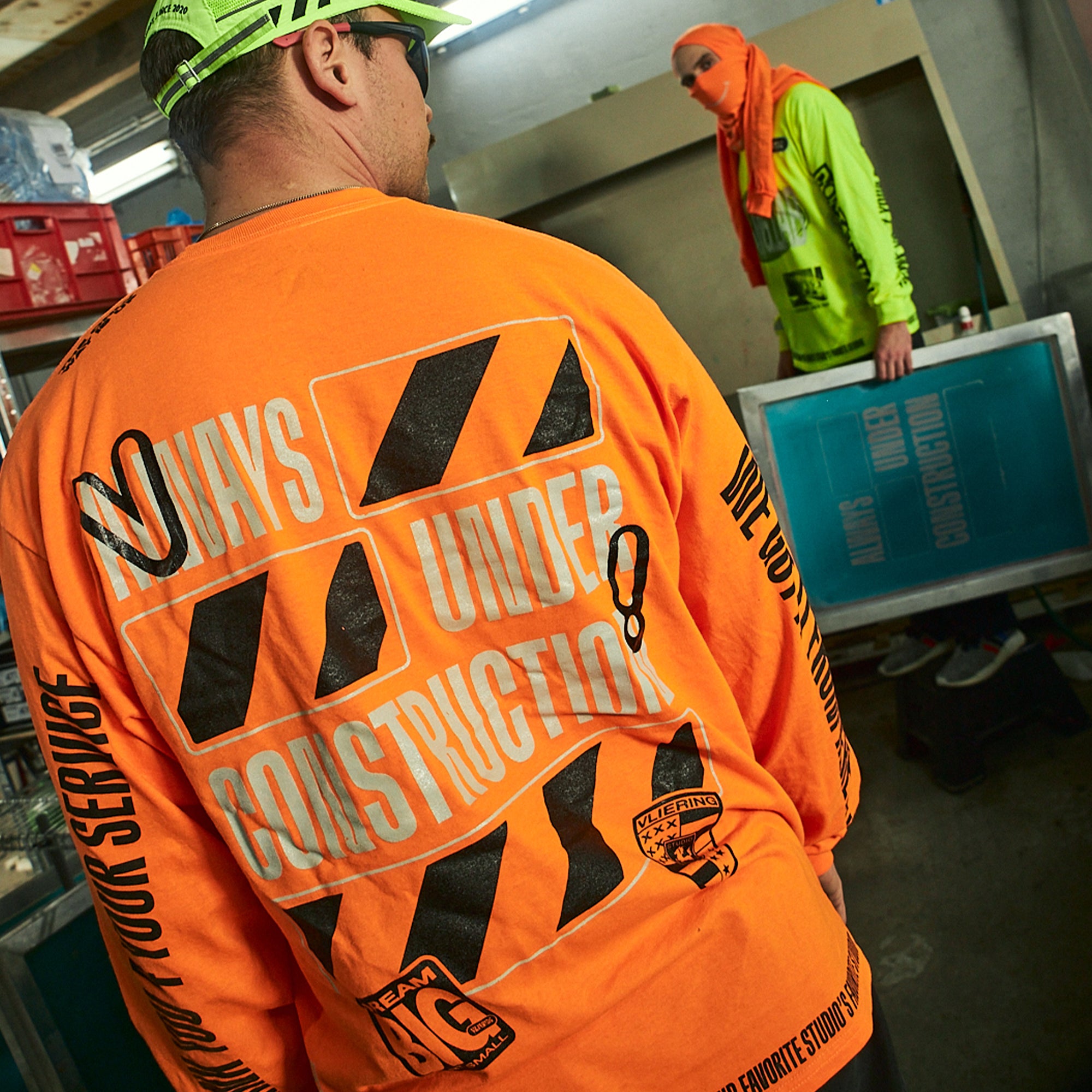 Long Sleeve "Fluor Orange"