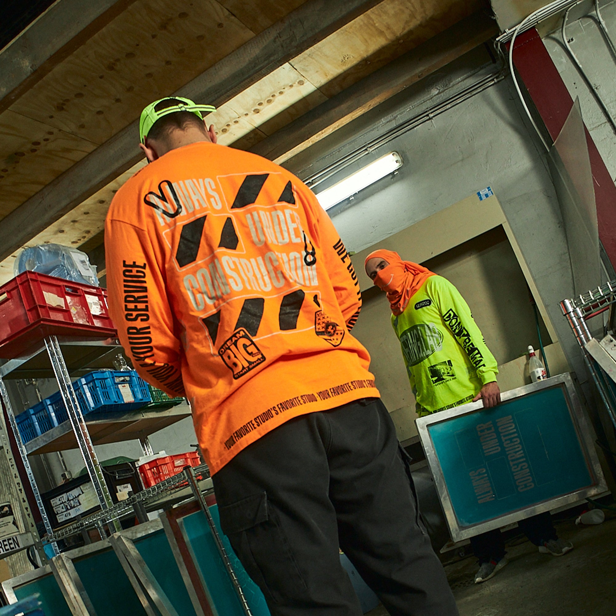 Long Sleeve "Fluor Orange"