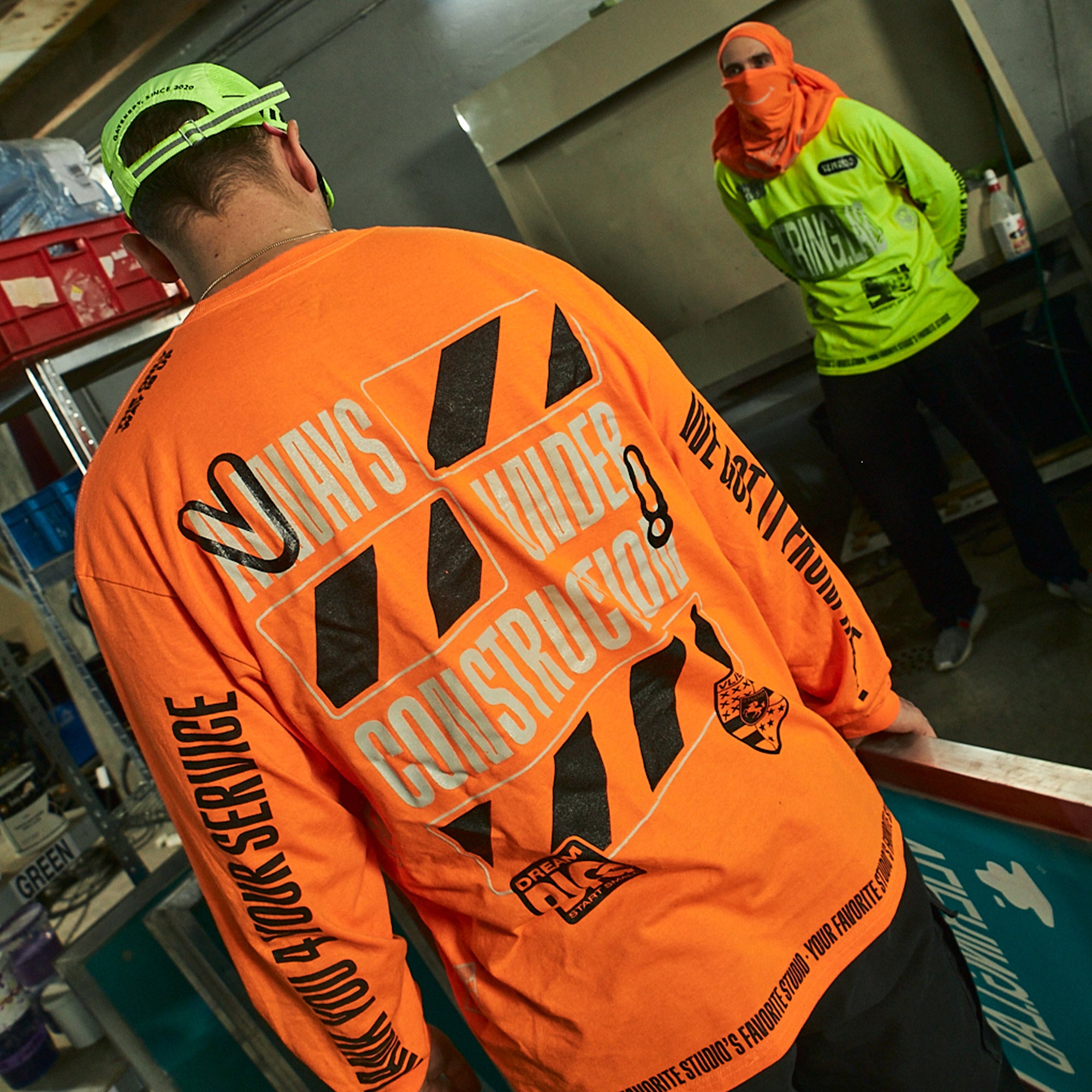 Long Sleeve "Fluor Orange"