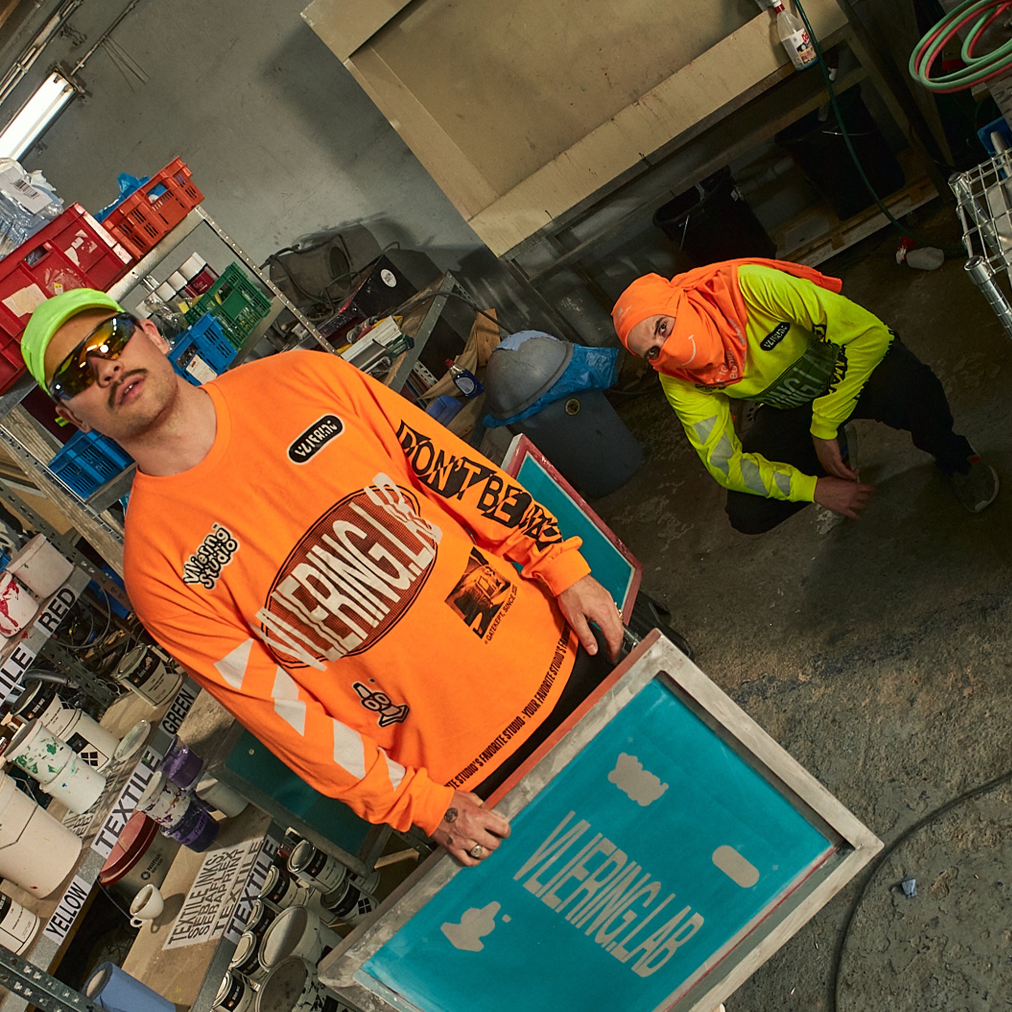 Long Sleeve "Fluor Orange"
