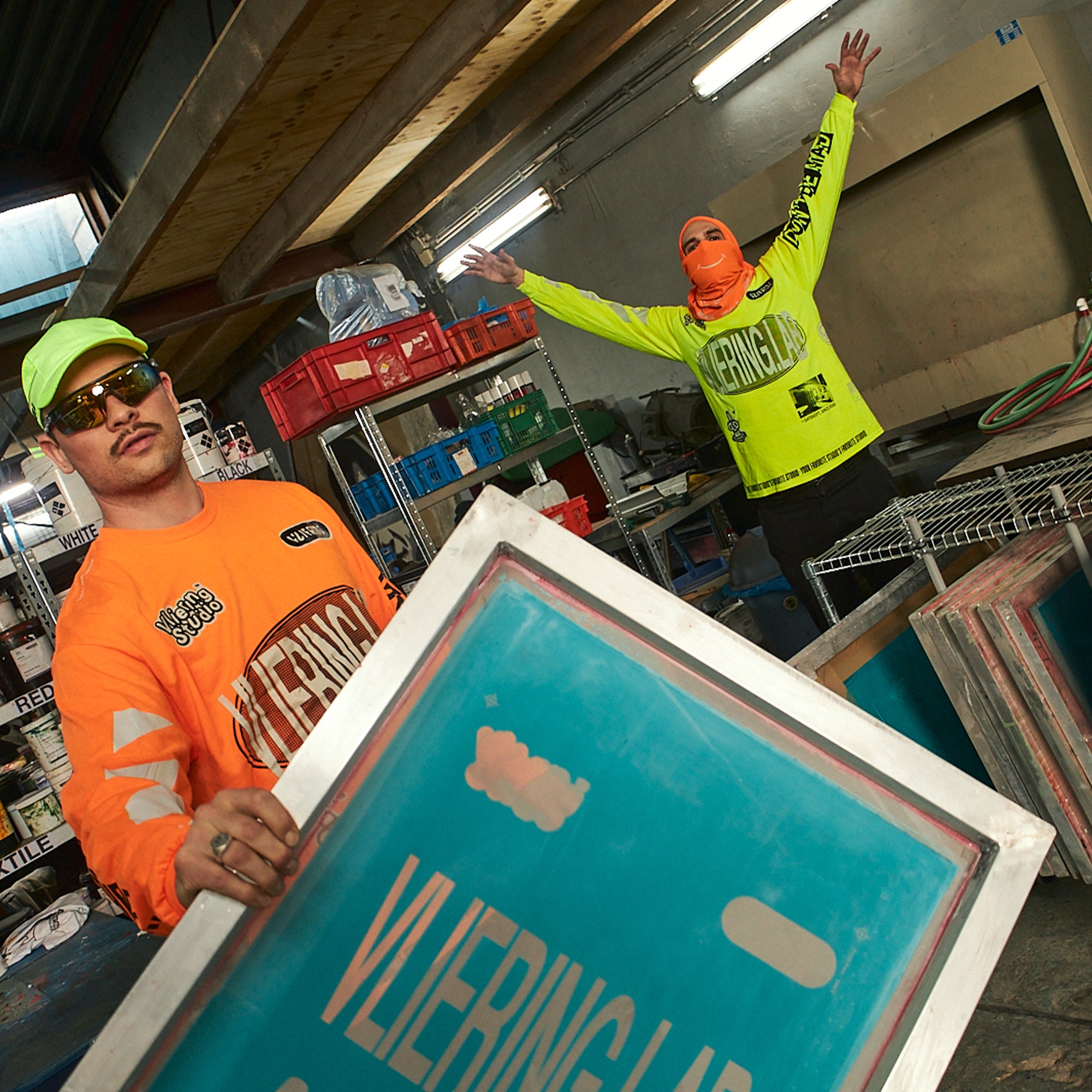 Long Sleeve "Fluor Orange"