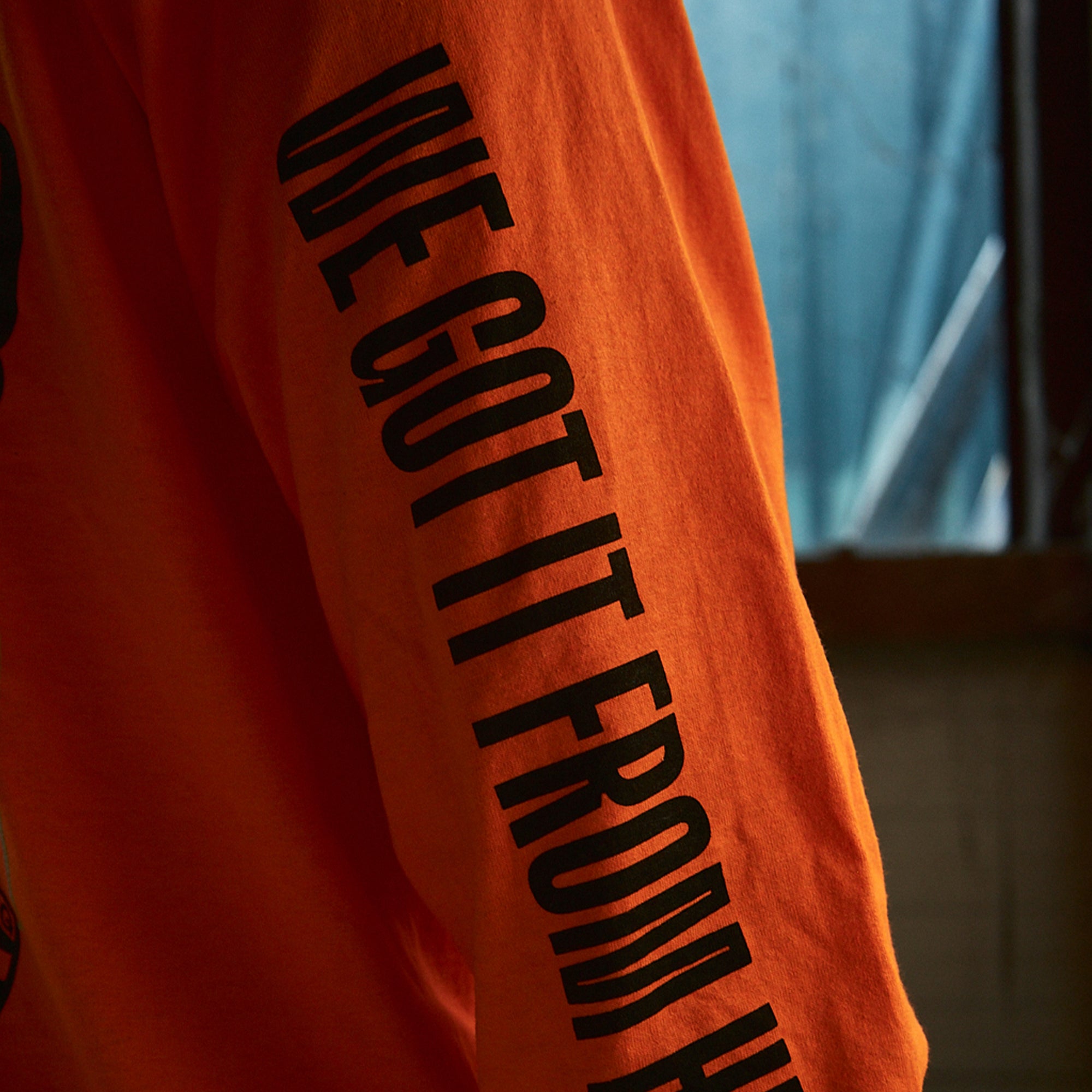 Long Sleeve "Fluor Orange"